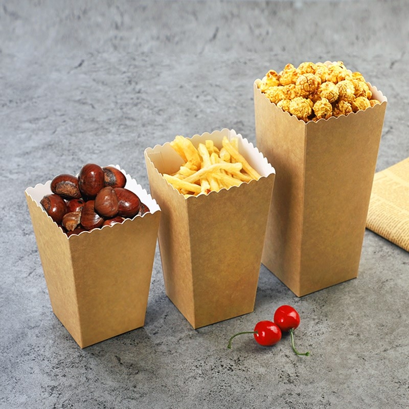 High quality disposable custom popcorn boxcupbucket (1)
