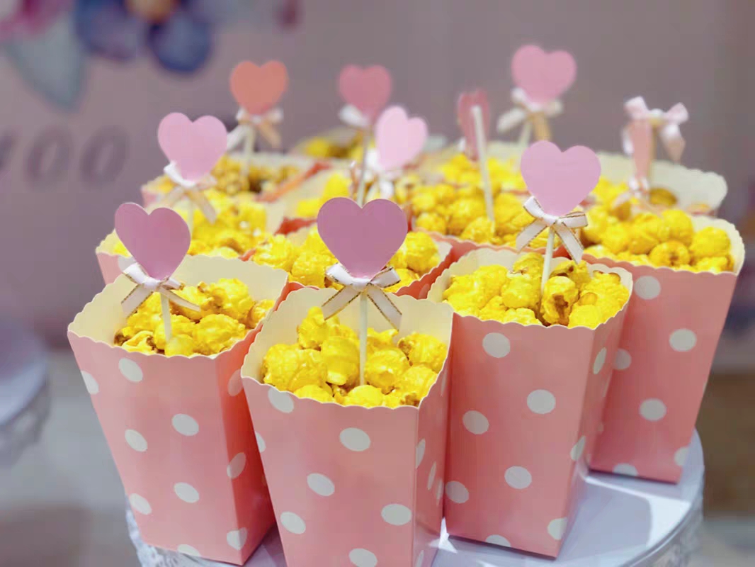 High quality disposable custom popcorn boxcupbucket (4)